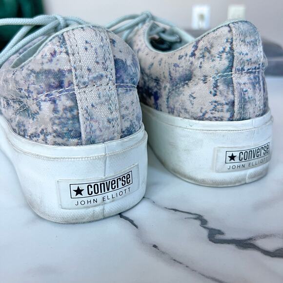 Converse x John Elliott Skid Grip OX French Oak Sneakers Size 9.5e - Picture 6 of 9